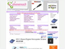Tablet Screenshot of phonemus.fr